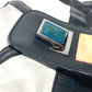 LOEWE ロゴ アナグラム カバン ハンドバッグ 肩掛け ショルダーバッグ トートバッグ レザー レディース ブラック