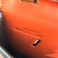 LOEWE Anagram Heel Bag, Crossbody/Shoulder Bag, Leather, Women's, Orange
