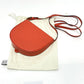 LOEWE Anagram Heel Bag, Crossbody/Shoulder Bag, Leather, Women's, Orange