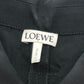 LOEWE S359Y09XG5 Trapeze Short Dress, Sleeveless, Knee-Length, with Pockets, Rayon, Black, Women's