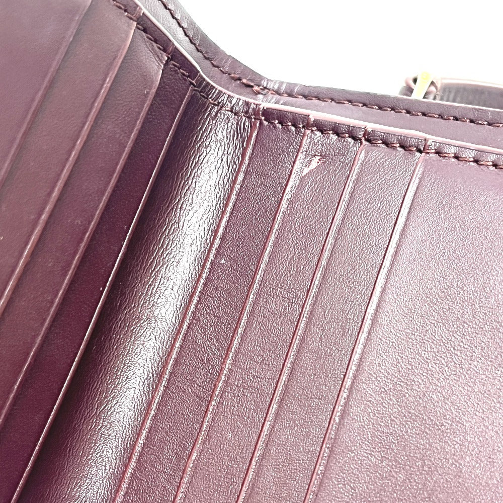 LOEWE C510Z41X01 Puzzle Compact Zip Wallet Mini Wallet Bi-fold Wallet Foldable Wallet 2-fold Wallet Leather Women's Multicolor
