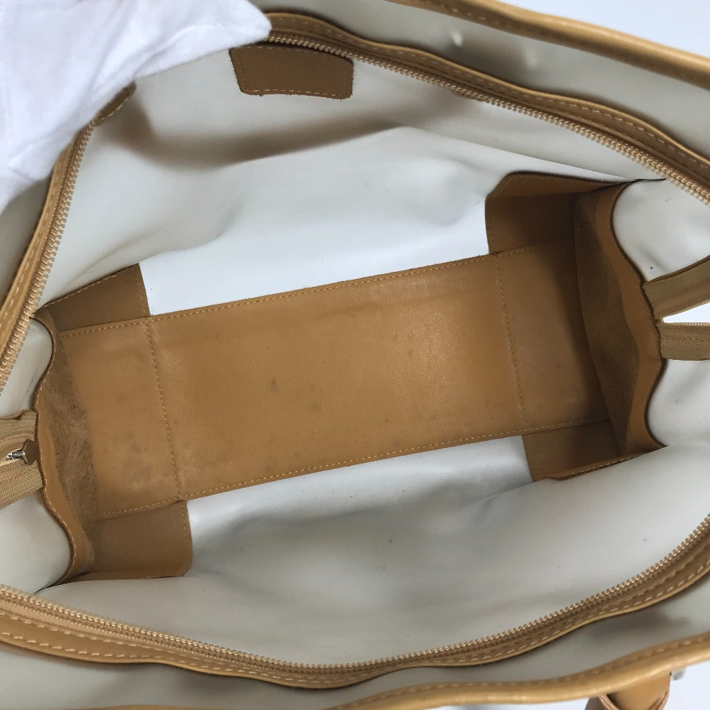 LOEWE 160周年限定 ミニボストンバッグ カバン アマソナ ロゴ ハンドバッグ ビニール/レザー レディース ベージュ
