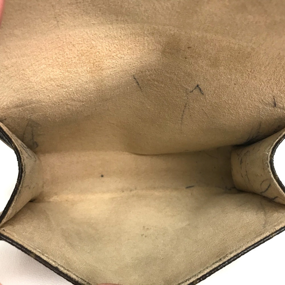 LOUIS VUITTON M51855 Monogram Florentine Pochette, a women's bag, pouch, or waist bag in brown Monogram canvas.