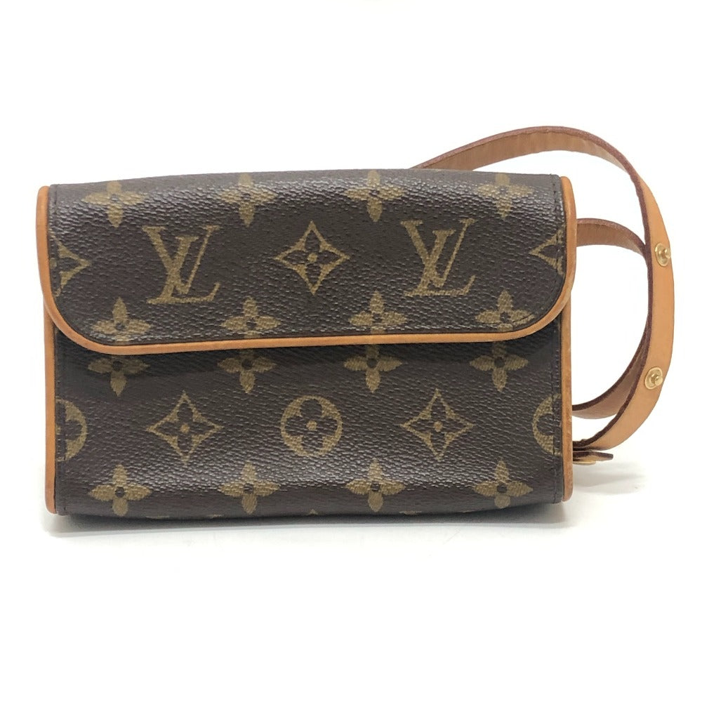 LOUIS VUITTON M51855 Florentine Pochette, Belt Bag, Waist Bag, Monogram Canvas, Women's, Brown