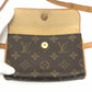 LOUIS VUITTON M51855 Florentine Pochette, Belt Bag, Waist Bag, Monogram Canvas, Women's, Brown