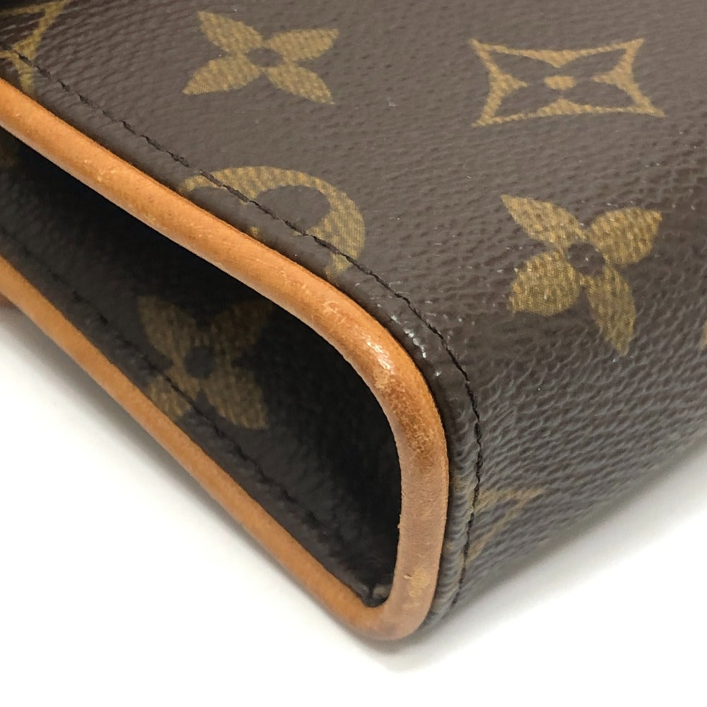 LOUIS VUITTON M51855 Florentine Pochette, Belt Bag, Waist Bag, Monogram Canvas, Women's, Brown
