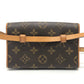 LOUIS VUITTON M51855 Florentine Pochette, Belt Bag, Waist Bag, Monogram Canvas, Women's, Brown
