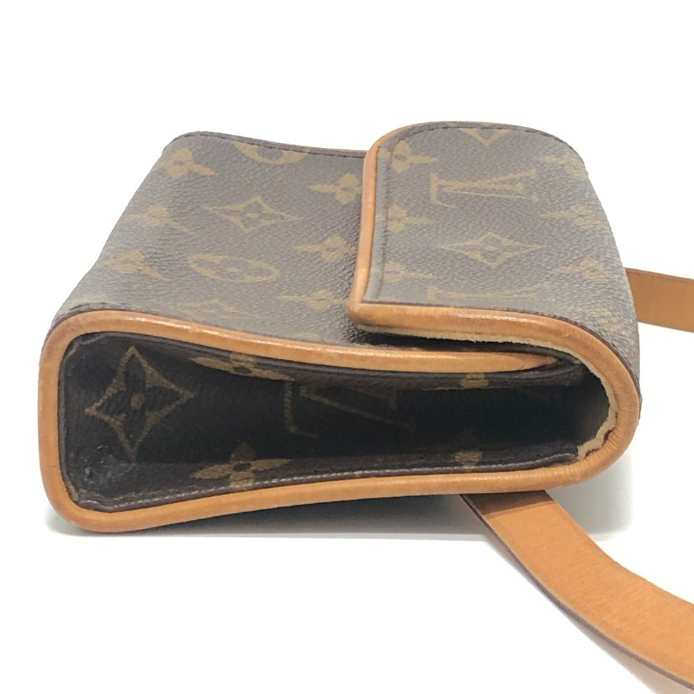 LOUIS VUITTON M51855 Florentine Pochette, Belt Bag, Waist Bag, Monogram Canvas, Women's, Brown