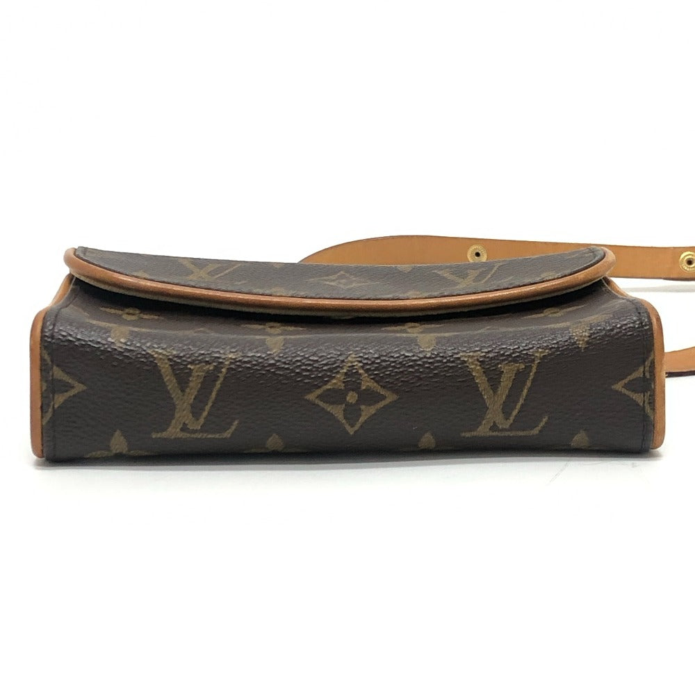 LOUIS VUITTON M51855 Florentine Pochette, Belt Bag, Waist Bag, Monogram Canvas, Women's, Brown