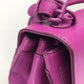 THOMAS WYLDE Men's and Women's Handbag, Shoulder Bag, Leather, Unisex, Pink/Purple