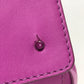 THOMAS WYLDE Men's and Women's Handbag, Shoulder Bag, Leather, Unisex, Pink/Purple