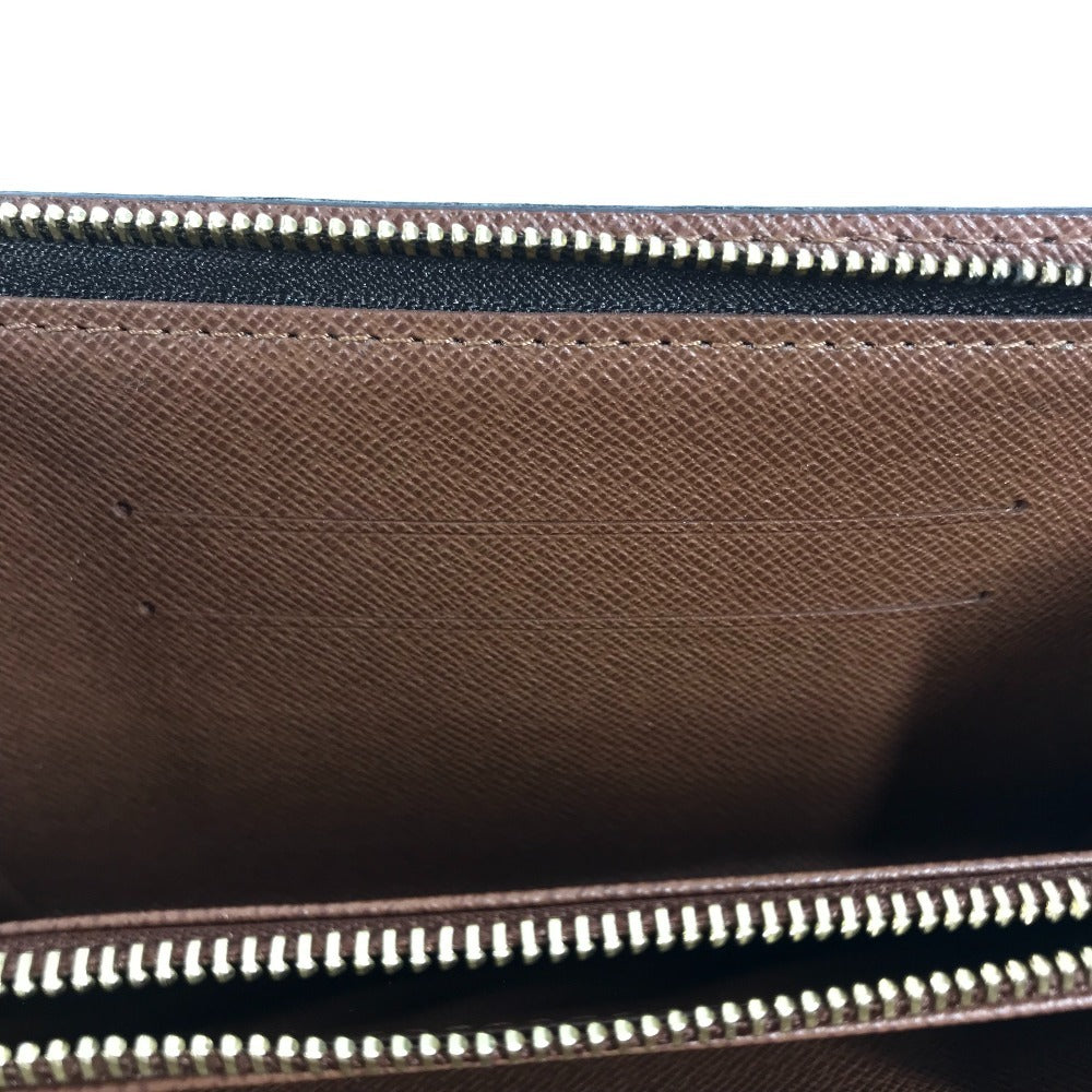 LOUIS VUITTON M61729 Monogram Panda Takashi Murakami Porte Monne Zip Long Wallet Round Zipper Monogram Canvas Women's Brown