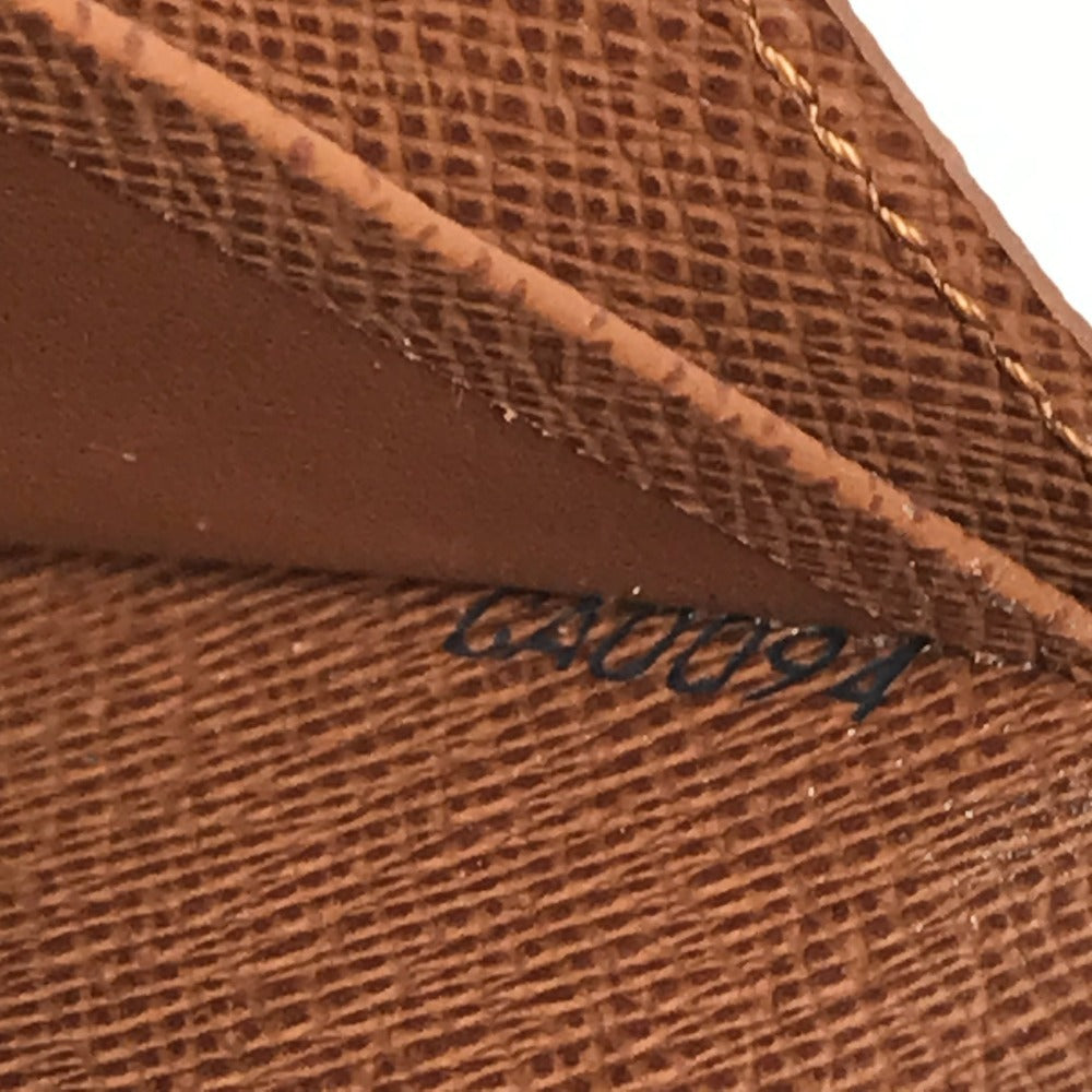 LOUIS VUITTON M61729 Monogram Panda Takashi Murakami Porte Monne Zip Long Wallet Round Zipper Monogram Canvas Women's Brown
