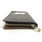 LOUIS VUITTON M61729 Monogram Panda Takashi Murakami Porte Monne Zip Long Wallet Round Zipper Monogram Canvas Women's Brown