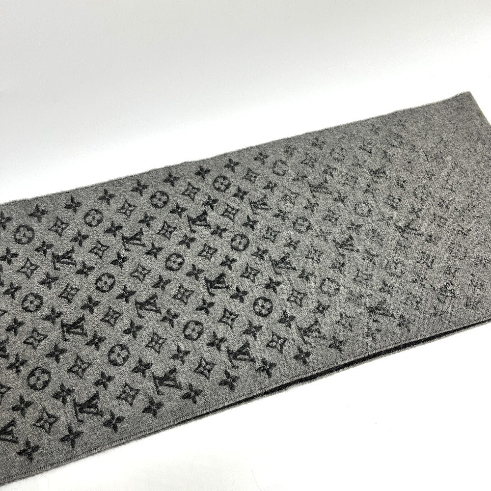 LOUIS VUITTON M75900 エシャルプ・モノグラム グラディエント アパレル小物 マフラー ウール/カシミヤ レディース ブラック