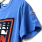 MONCLER 0918C710108390T 日本未入荷カラー マグリア アパレル プリント 半袖Ｔシャツ コットン レディース ライトブルー