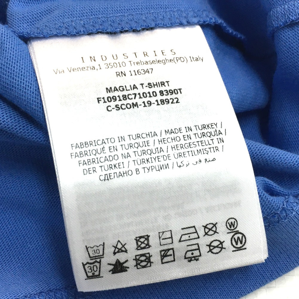 MONCLER 0918C710108390T 日本未入荷カラー マグリア アパレル プリント 半袖Ｔシャツ コットン レディース ライトブルー
