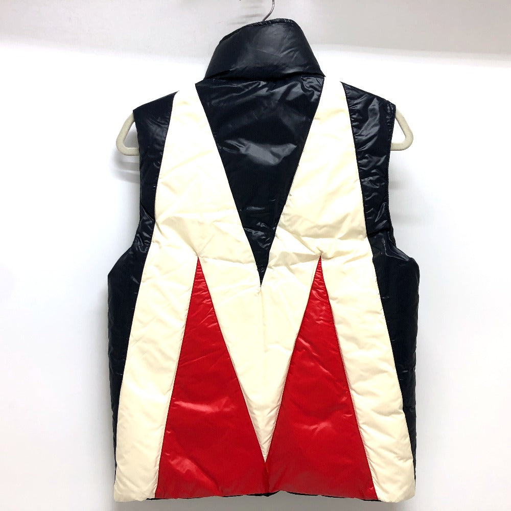 MONCLER リバーシブル アパレル ダウン アウター トリコロール ベスト ナイロン メンズ ネイビー