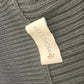MONCLER Men's Midweight Wool Zip-Up Jacket in Black