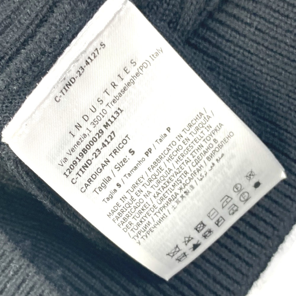 MONCLER Men's Midweight Wool Zip-Up Jacket in Black