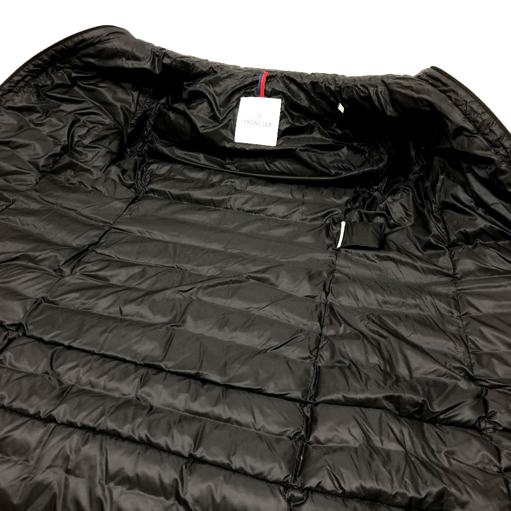 MONCLER ロゴ ロングダウン ダウン ジャケット アパレル ダウンジャケット ナイロン レディース ブラック - brandshop-reference