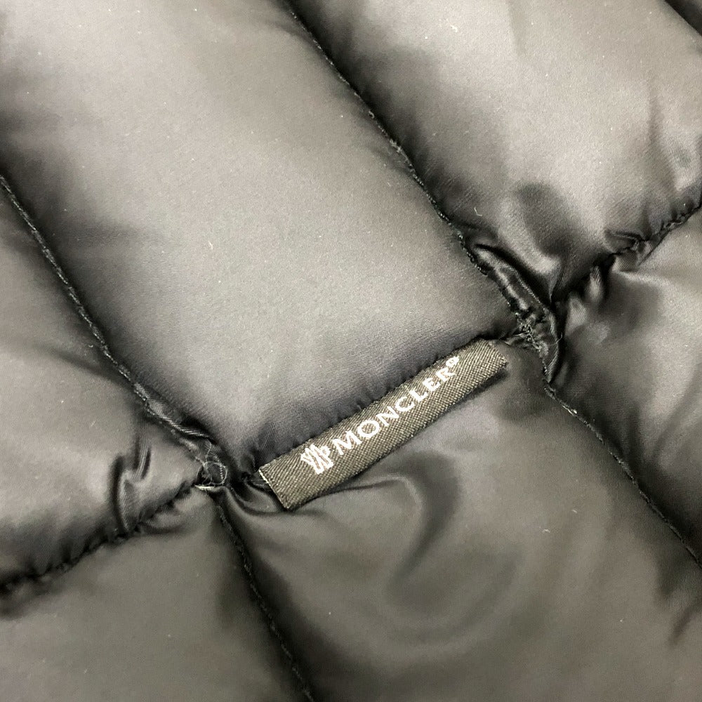MONCLER ロゴ ロングダウン ダウン ジャケット アパレル ダウンジャケット ナイロン レディース ブラック - brandshop-reference