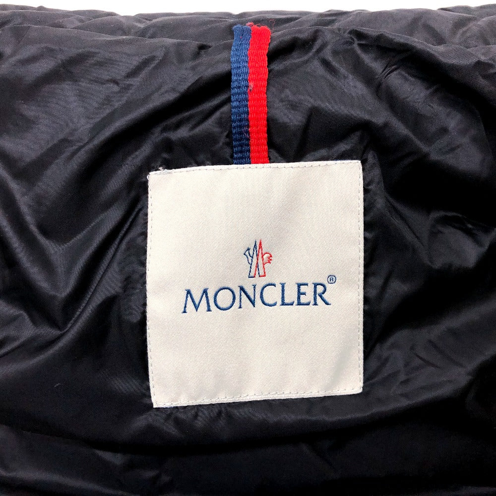 MONCLER ロゴ ロングダウン ダウン ジャケット アパレル ダウンジャケット ナイロン レディース ブラック - brandshop-reference