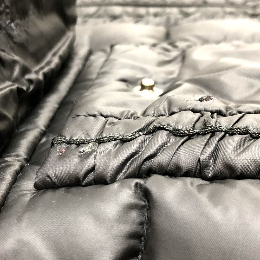 MONCLER ロゴ ロングダウン ダウン ジャケット アパレル ダウンジャケット ナイロン レディース ブラック - brandshop-reference