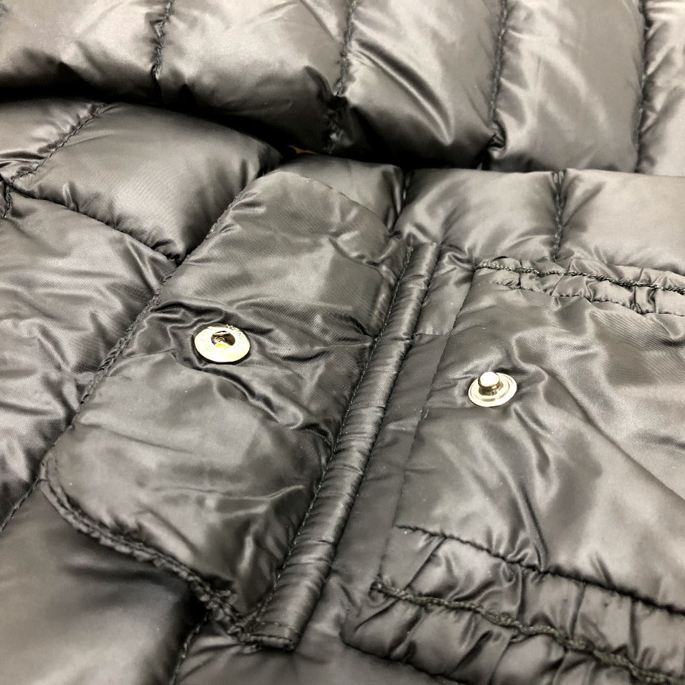 MONCLER ロゴ ロングダウン ダウン ジャケット アパレル ダウンジャケット ナイロン レディース ブラック - brandshop-reference