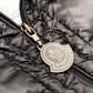 MONCLER ロゴ ロングダウン ダウン ジャケット アパレル ダウンジャケット ナイロン レディース ブラック - brandshop-reference