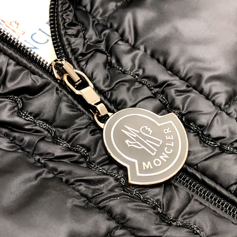 MONCLER ロゴ ロングダウン ダウン ジャケット アパレル ダウンジャケット ナイロン レディース ブラック - brandshop-reference