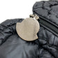 MONCLER ロゴ ロングダウン ダウン ジャケット アパレル ダウンジャケット ナイロン レディース ブラック - brandshop-reference