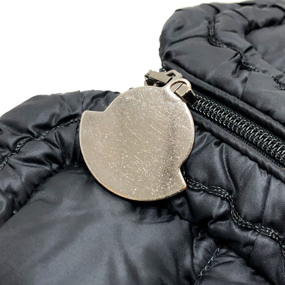 MONCLER ロゴ ロングダウン ダウン ジャケット アパレル ダウンジャケット ナイロン レディース ブラック - brandshop-reference