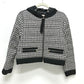 MONCLER ダウン アウター REMONAY ルモネイ アパレル ツイード 長袖 ダウンジャケット ツイード レディース ホワイト - brandshop-reference