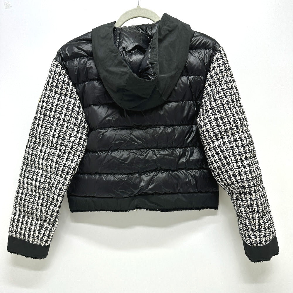 MONCLER ダウン アウター REMONAY ルモネイ アパレル ツイード 長袖 ダウンジャケット ツイード レディース ホワイト - brandshop-reference