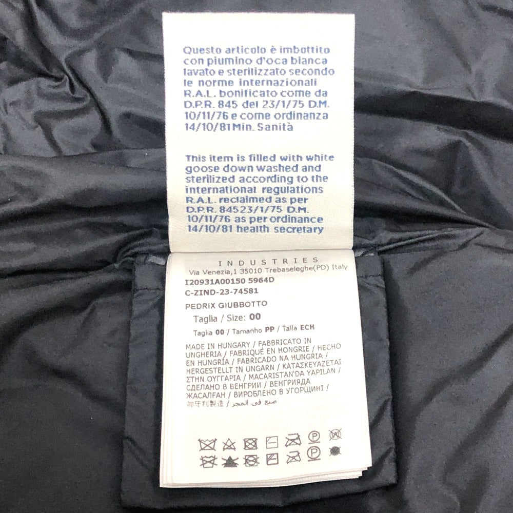 MONCLER I20931A001505964D ダウン アウター PEDRIX ガールズベルベット アパレル ショート ダウンジャケット ポリエステル レディース ブラック