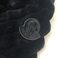 MONCLER I20931A001505964D ダウン アウター PEDRIX ガールズベルベット アパレル ショート ダウンジャケット ポリエステル レディース ブラック