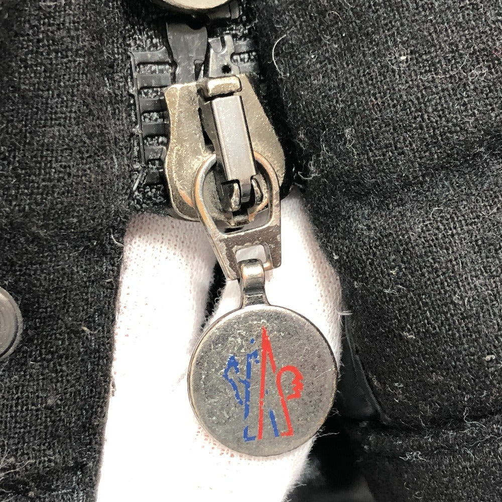 MONCLER 41310/50/54114 エベレスト アパレル ウール アウター ダウンジャケット ウール メンズ ブラック