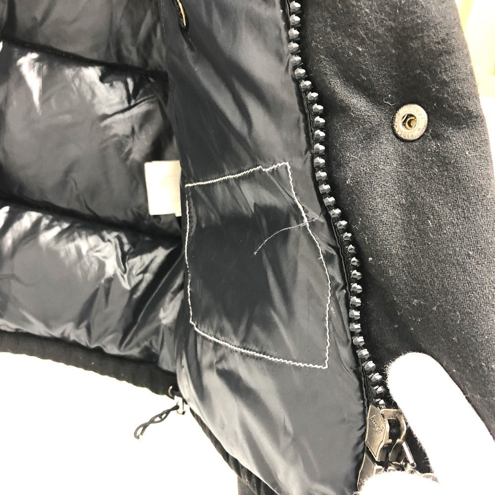 MONCLER 41310/50/54114 エベレスト アパレル ウール アウター ダウンジャケット ウール メンズ ブラック