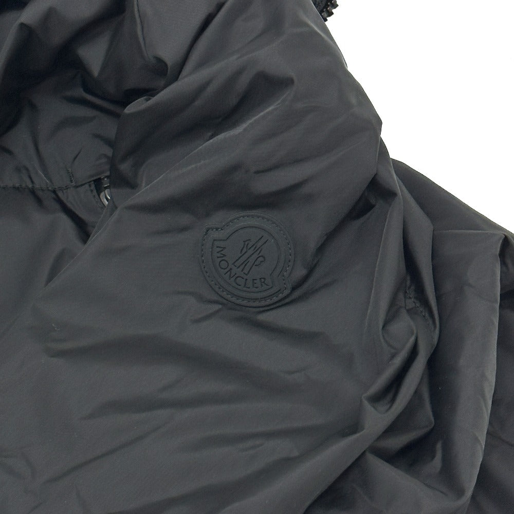 MONCLER BESAR Hoodie, Zip-Up Hoodie, Outerwear, Jacket, Blouson, Nylon, Men's, Black