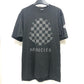 MONCLER Center Big Logo Short Sleeve T-Shirt, Cotton, Men's, Black