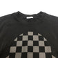 MONCLER Center Big Logo Short Sleeve T-Shirt, Cotton, Men's, Black