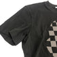 MONCLER Center Big Logo Short Sleeve T-Shirt, Cotton, Men's, Black