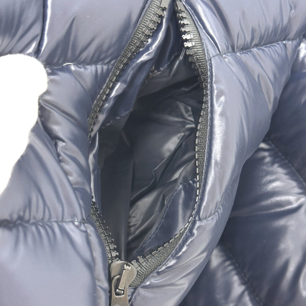 MONCLER MOKA Women's Navy Nylon Down Coat