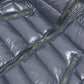 MONCLER MOKA Women's Navy Nylon Down Coat