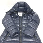 MONCLER MOKA Women's Navy Nylon Down Coat