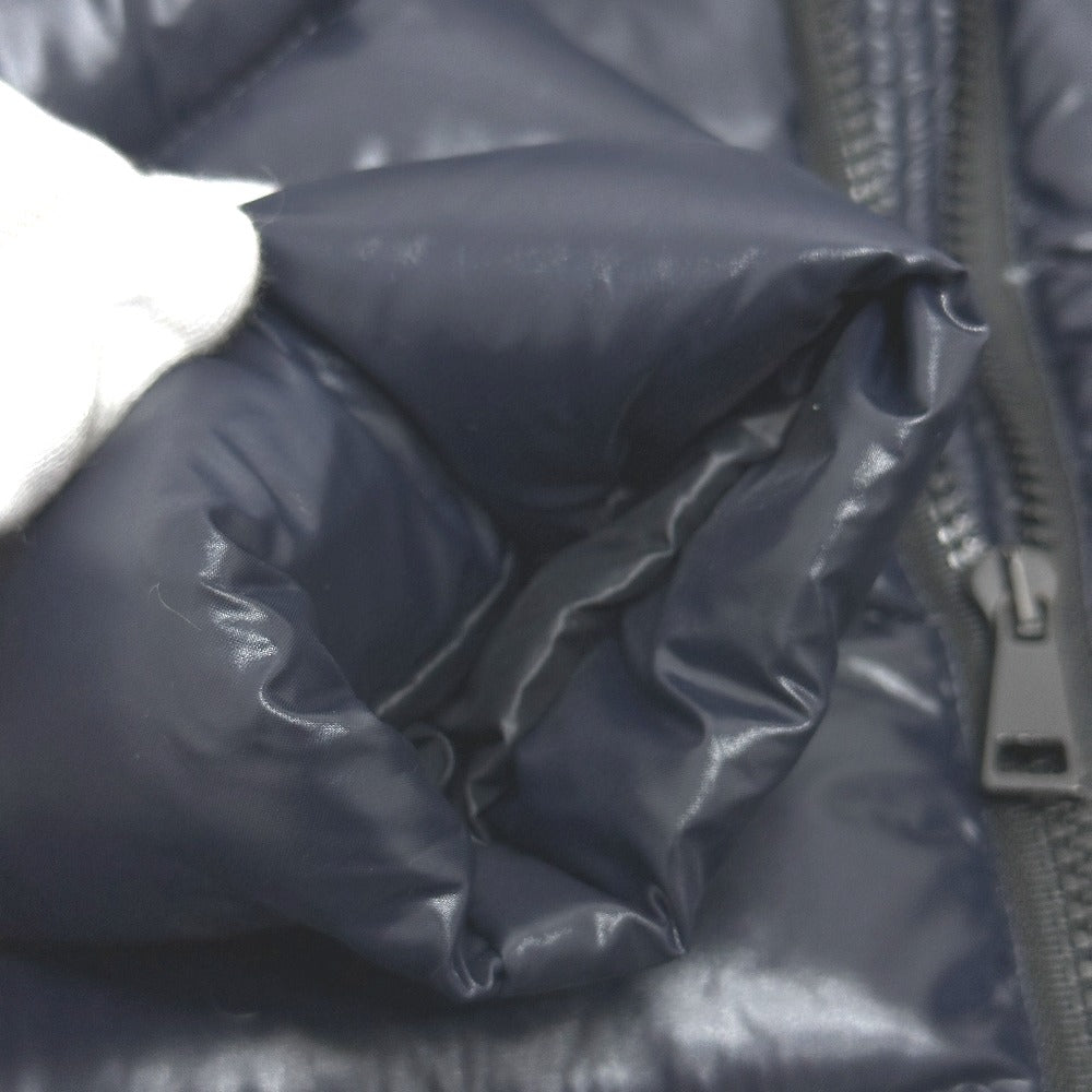 MONCLER MOKA Women's Navy Nylon Down Coat