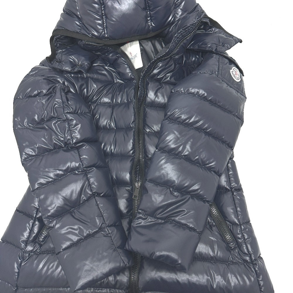 MONCLER MOKA Women's Navy Nylon Down Coat