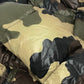 MONCLER EVEREST Apparel outerwear camouflage pattern logo hooded Down jacket polyester khaki Used