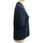 MONCLER Logo Patch Apparel Top Knit Collar Short Sleeve Knit Polo Polo Shirt Cotton Women's Navy